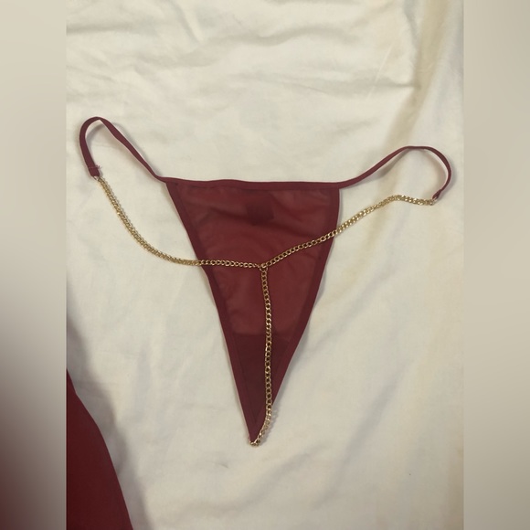 ASHLEY STEWART CHAIN LINGERIE SIZE: 1X - Picture 6 of 7